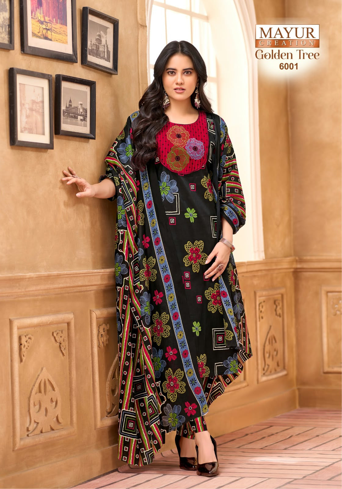 Golden Tree Vol 6 Mayur Creation Readymade Cotton Pant Suits Wholesaler