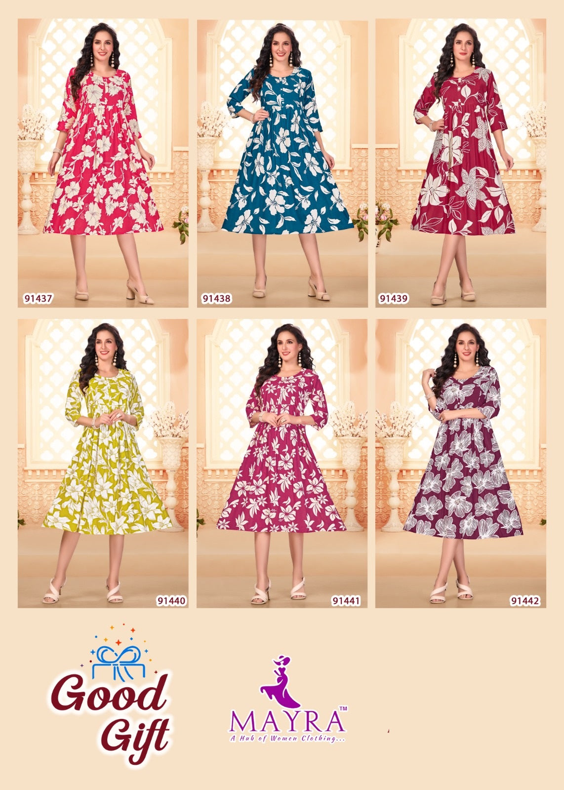 Good Gift Mayra Reyon Feeding Kurtis Wholesale Price