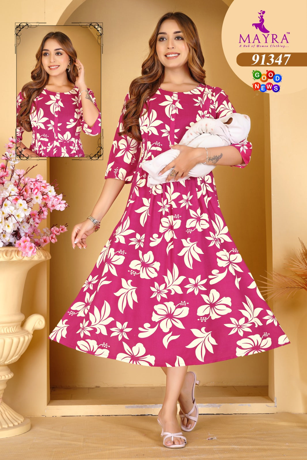 Good News 240525 Mayra Reyon Feeding Kurtis Supplier