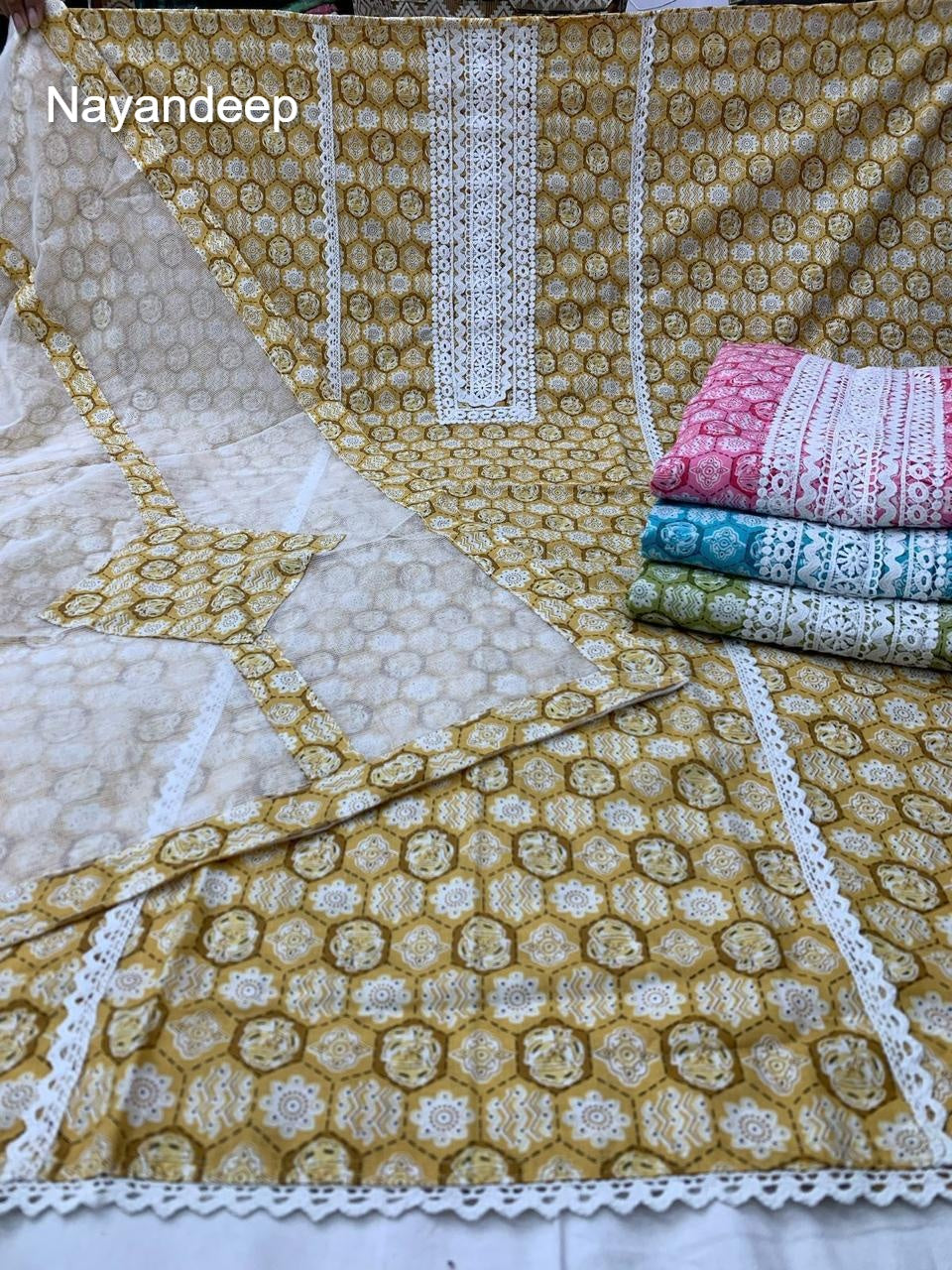 Google Maps Nayandeep Cotton Salwar Suits Wholesale Price