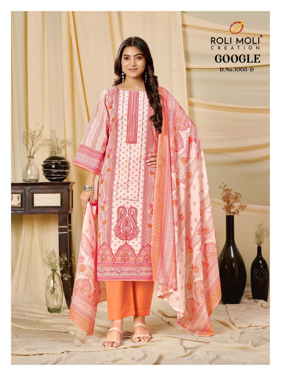 Google Roli Moli Cambric Pant Style Suits Supplier