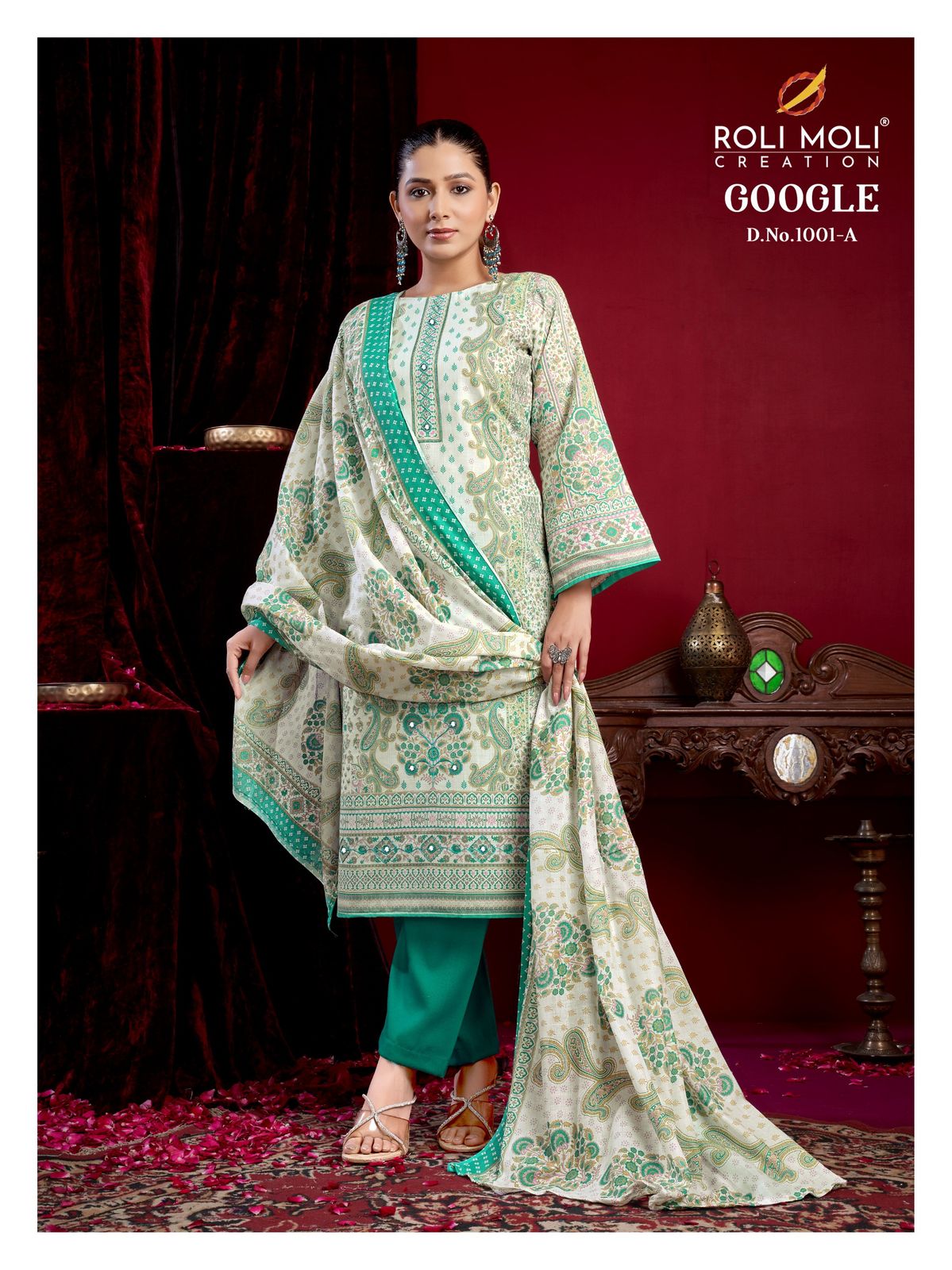 Google Roli Moli Cambric Pant Style Suits Supplier