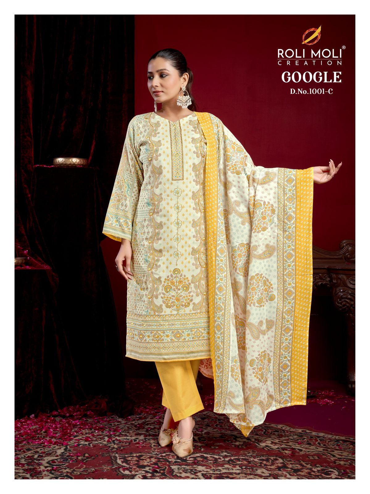 Google Roli Moli Cambric Pant Style Suits Supplier