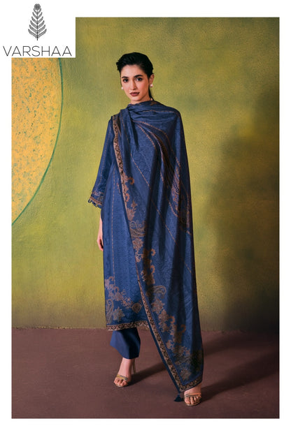 Goonj Varshaa Viscose Muslin Pant Style Suits Supplier Gujarat
