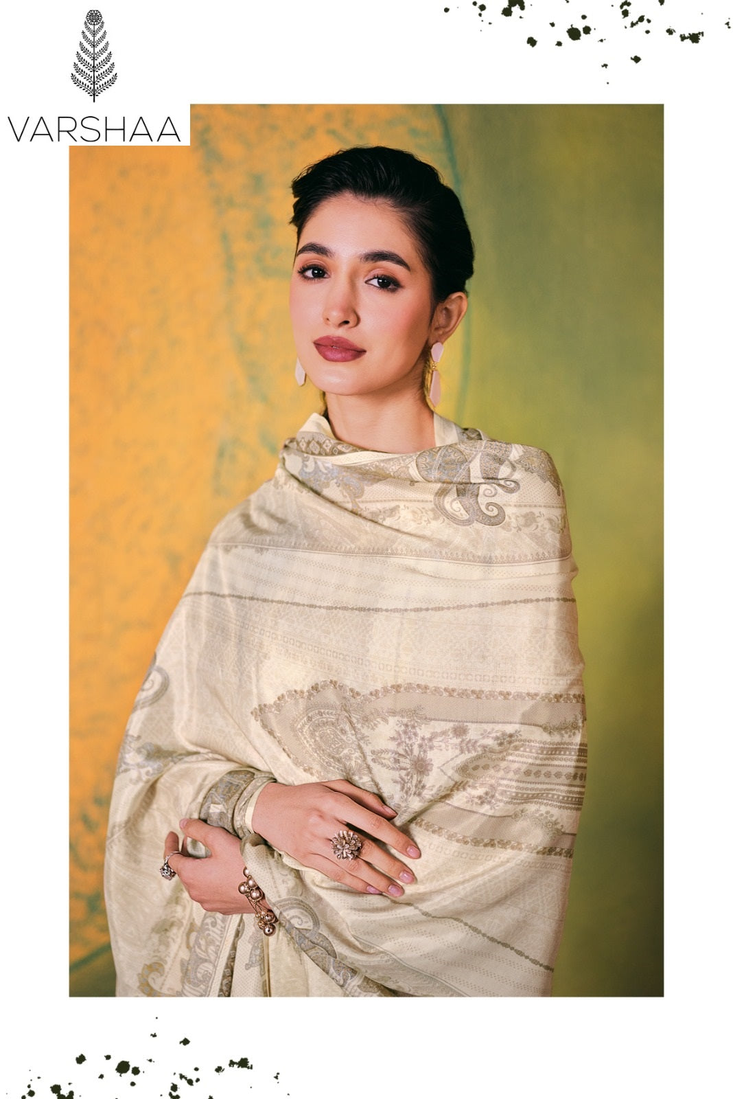 Goonj Varshaa Viscose Muslin Pant Style Suits Supplier Gujarat