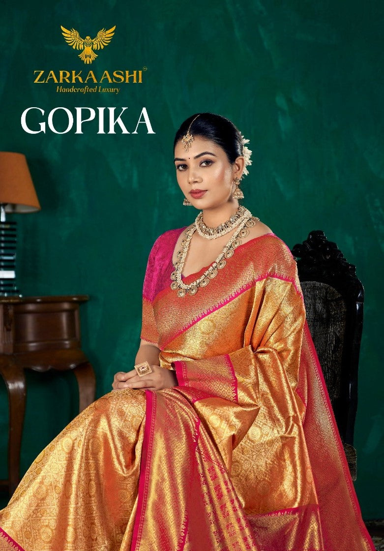 Gopika Zarkaashi Banarasi Sarees Manufacturer Ahmedabad