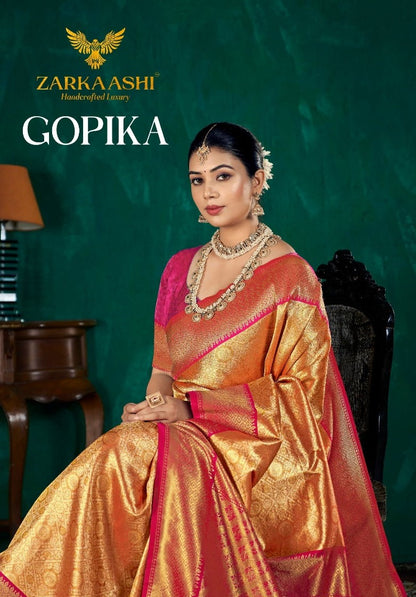 Gopika Zarkaashi Banarasi Sarees Manufacturer Ahmedabad