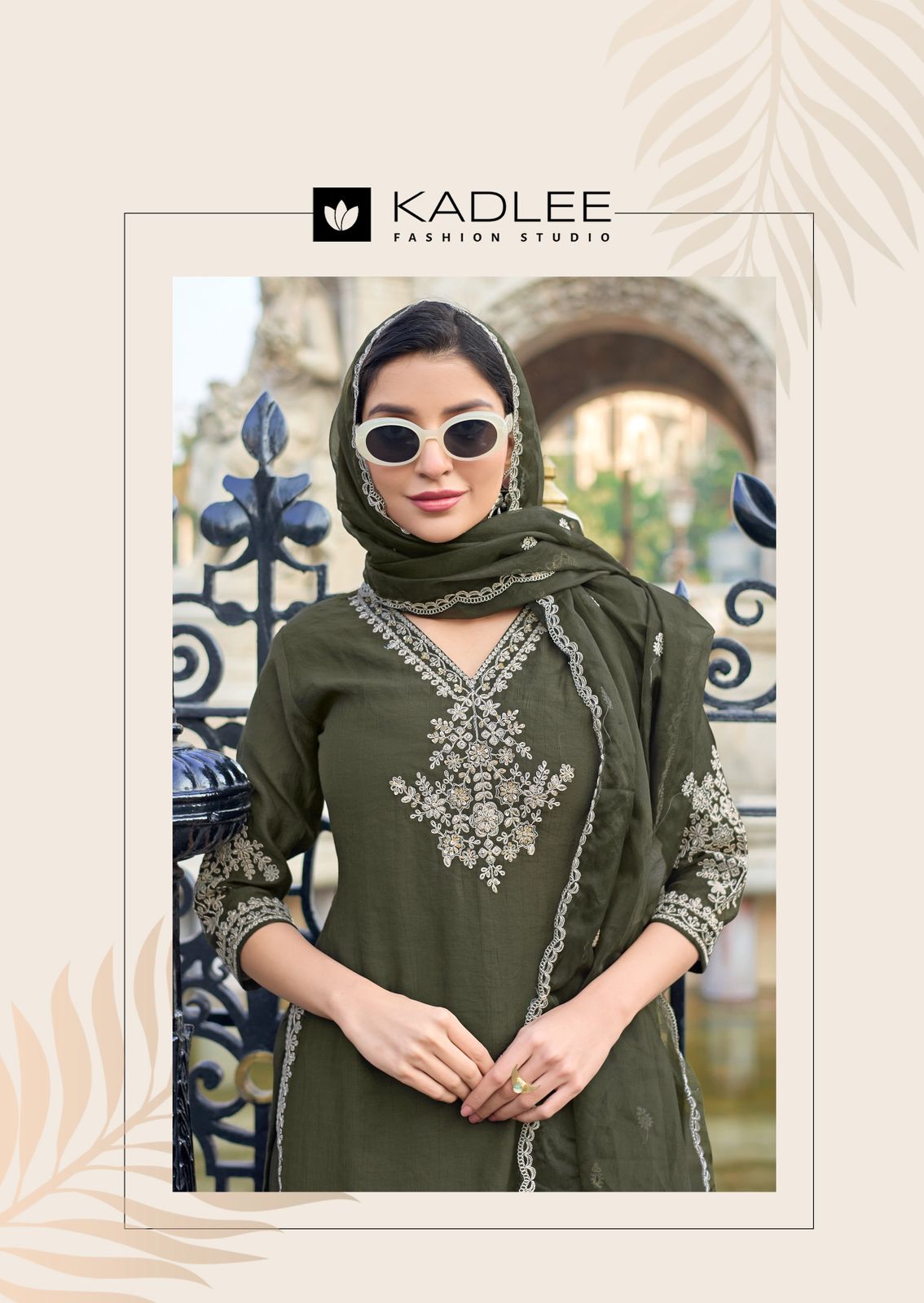 Gori Kadlee Crepe Readymade Plazzo Style Suits Wholesaler India