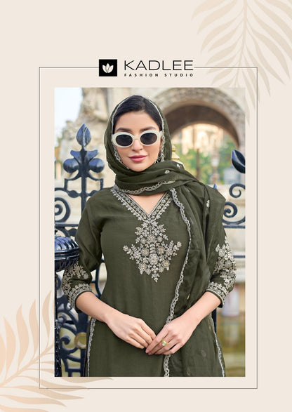 Gori Kadlee Crepe Readymade Plazzo Style Suits Wholesaler India