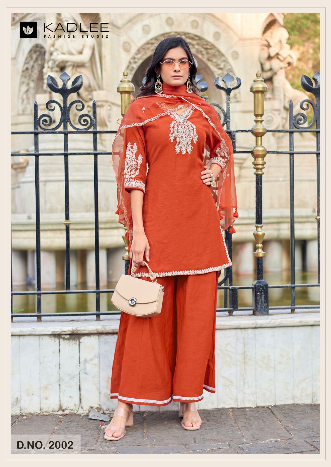 Gori Kadlee Crepe Readymade Plazzo Style Suits Wholesaler India