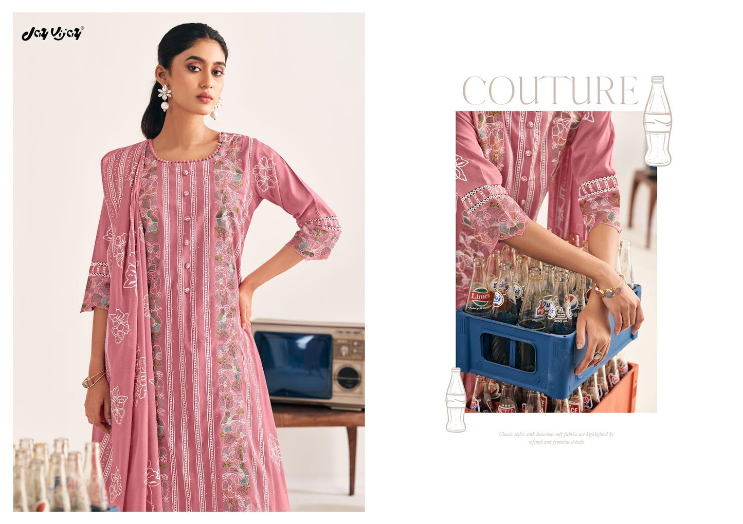 Goti Soda Jay Vijay Mal Cotton Pant Style Suits Supplier
