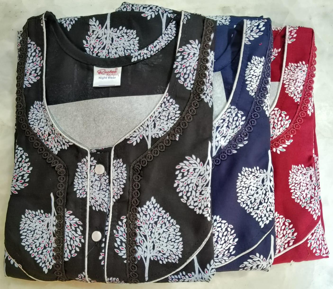 Gpo 012825 Ruchee Fashion Alpine Night Gowns Manufacturer Ahmedabad