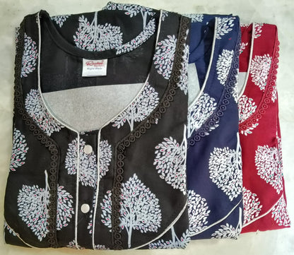 Gpo 012825 Ruchee Fashion Alpine Night Gowns Manufacturer Ahmedabad
