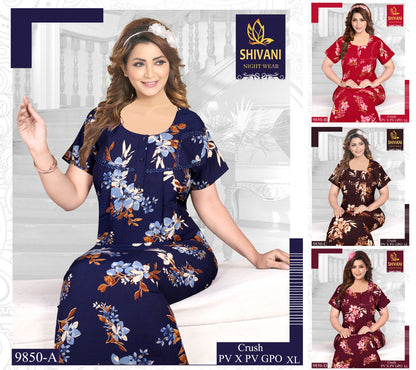 Gpo 220825 Shivani Crush Night Gowns Manufacturer