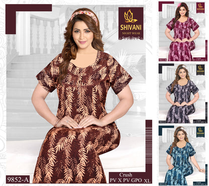 Gpo 220825 Shivani Crush Night Gowns Manufacturer