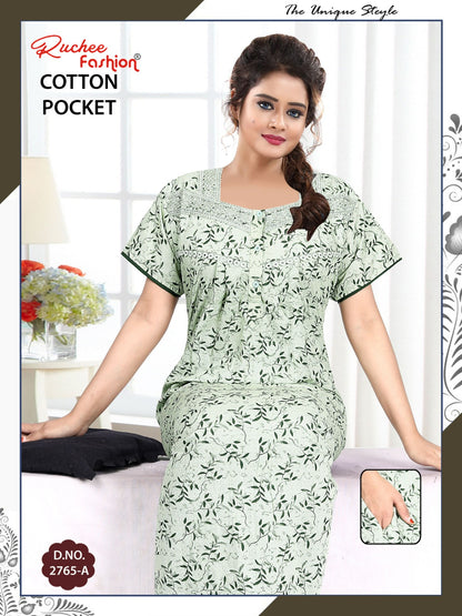 Gpo Choli Ruchee Fashion Cotton Night Gowns Wholesale Rate