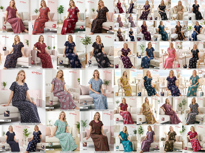 Gpo Chunat 1410 Ruchee Fashion Alpine Night Gowns Manufacturer India