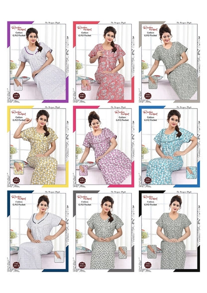 Gpo Pocket 070425 Ruchee Fashion Night Gowns Supplier Ahmedabad