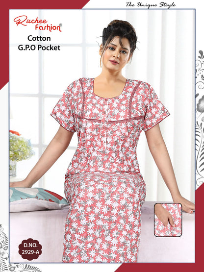 Gpo Pocket 070425 Ruchee Fashion Night Gowns Supplier Ahmedabad