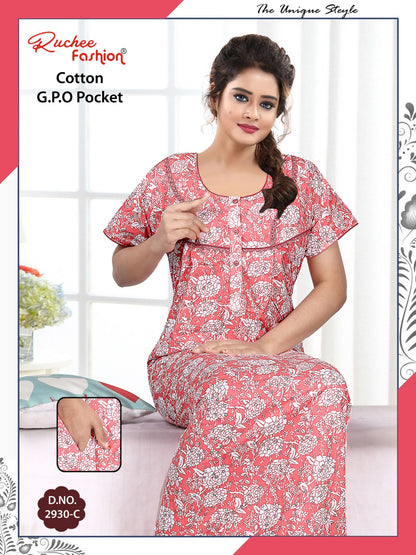Gpo Pocket 070425 Ruchee Fashion Night Gowns Supplier Ahmedabad
