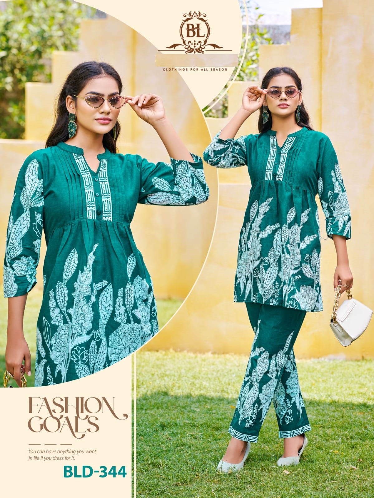 Grace Bl Cotton Co Ord Set Supplier Ahmedabad