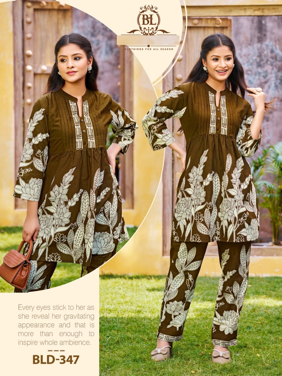 Grace Bl Cotton Co Ord Set Supplier Ahmedabad