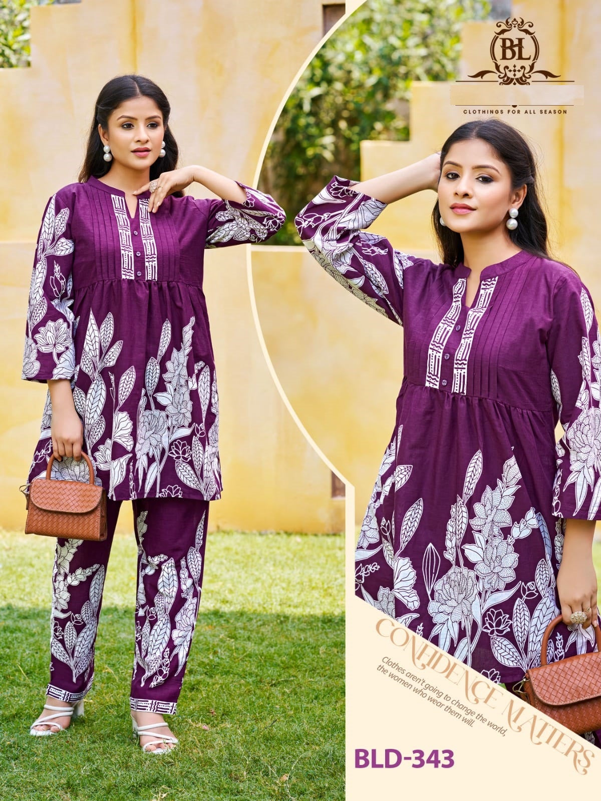 Grace Bl Cotton Co Ord Set Supplier Ahmedabad