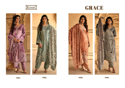 Grace Kesar Velvet Suits Manufacturer