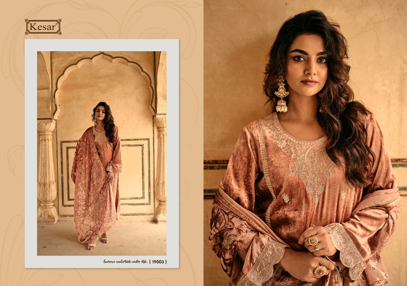 Grace Kesar Velvet Suits Manufacturer