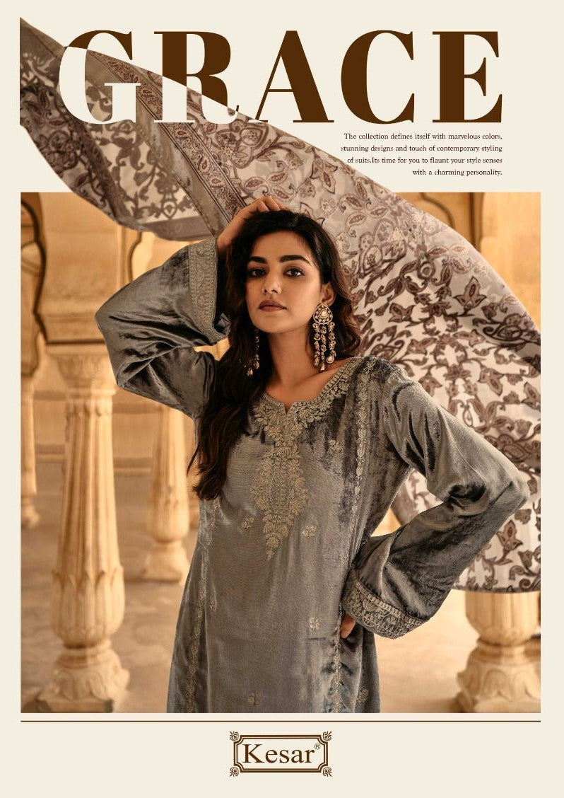 Grace Kesar Velvet Suits Manufacturer