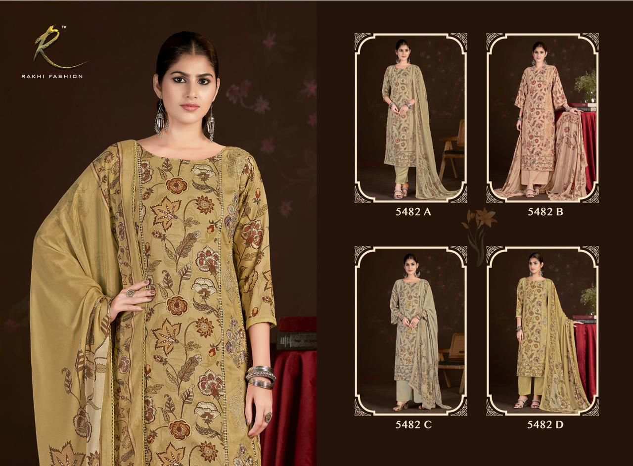 Grace Of Expressions Rakhi Fashion Pashmina Suits Wholesaler India