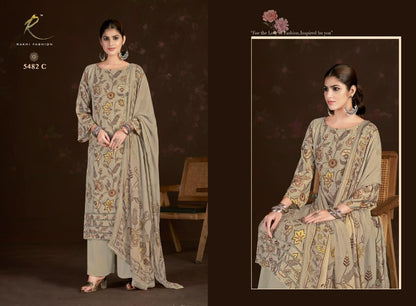 Grace Of Expressions Rakhi Fashion Pashmina Suits Wholesaler India