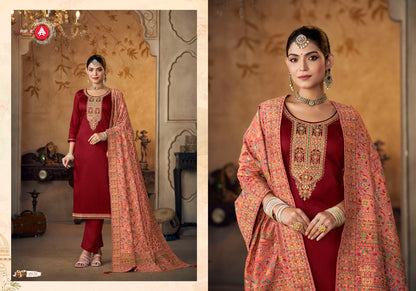 Grace Triple Aaa Jam Cotton Plazzo Style Suits Wholesale