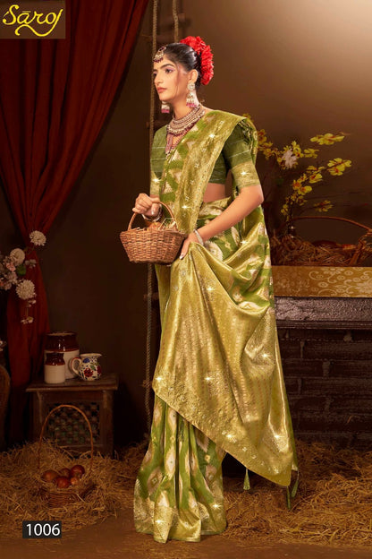 Graceful Linen Saroski Vol 1 Saroj Sarees Exporter Gujarat