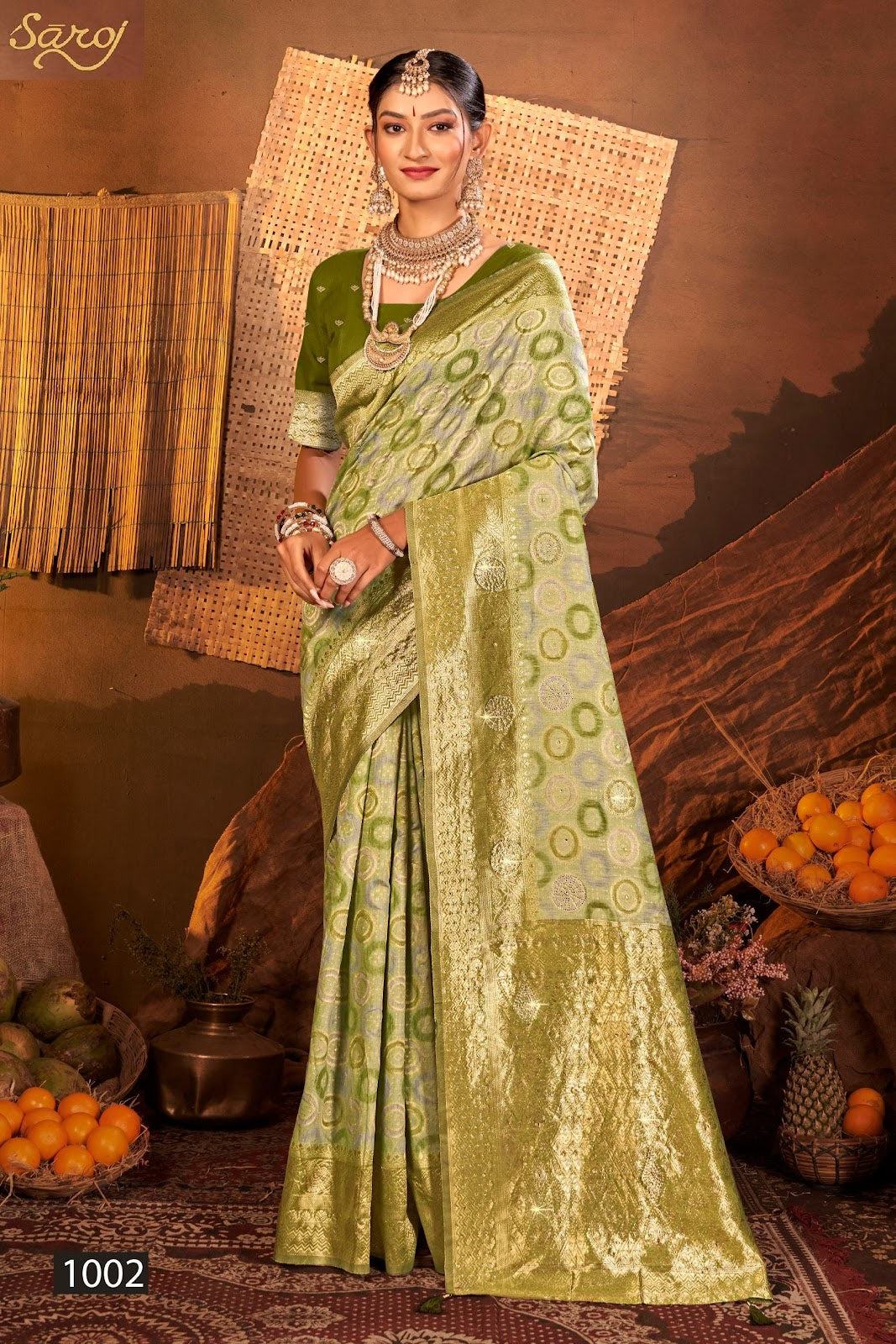 Graceful Linen Saroski Vol 2 Saroj Sarees Wholesaler India