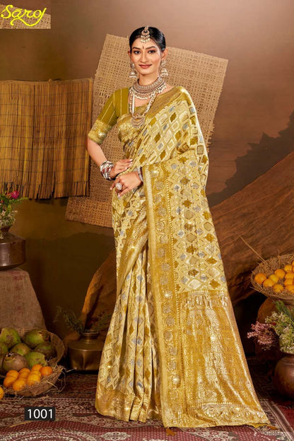 Graceful Linen Saroski Vol 3 Saroj Sarees Supplier Gujarat