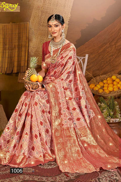 Graceful Linen Saroski Vol 3 Saroj Sarees Supplier Gujarat