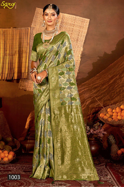 Graceful Linen Saroski Vol 4 Saroj Sarees Manufacturer Gujarat
