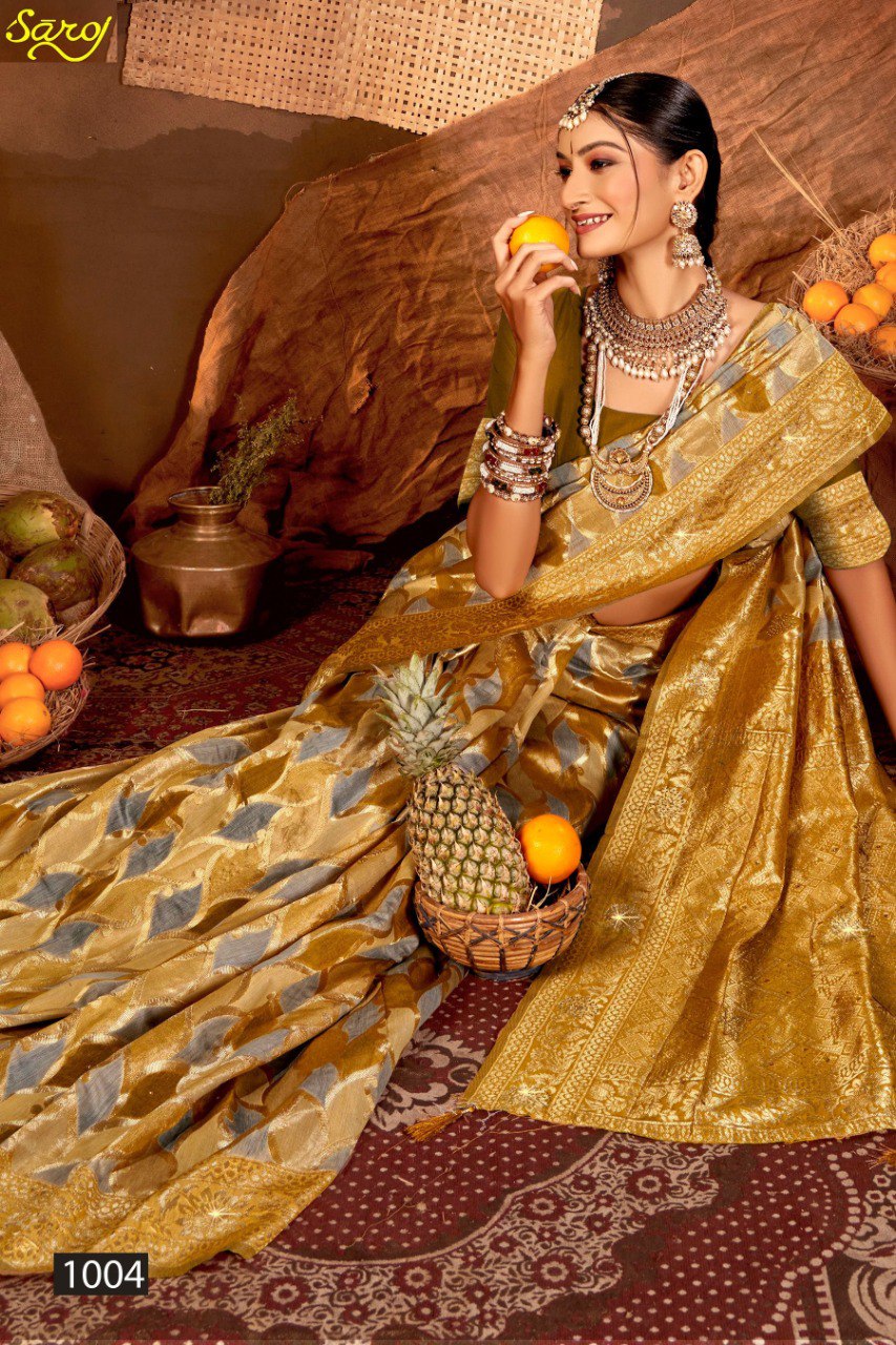 Graceful Linen Saroski Vol 4 Saroj Sarees Manufacturer Gujarat