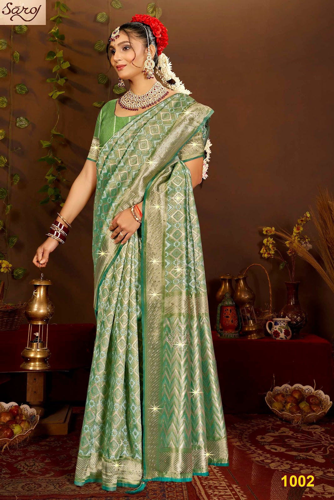 Graceful Linen Saroski Vol 5 Saroj Sarees Wholesale Price