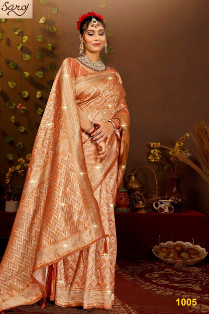 Graceful Linen Saroski Vol 5 Saroj Sarees Wholesale Price