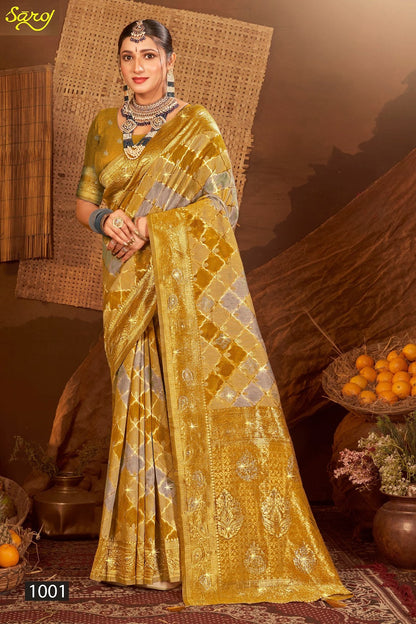 Graceful Linen Saroski Vol 6 Saroj Sarees Exporter India