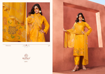 Grache Rupali Jaam Satin Pant Style Suits Manufacturer
