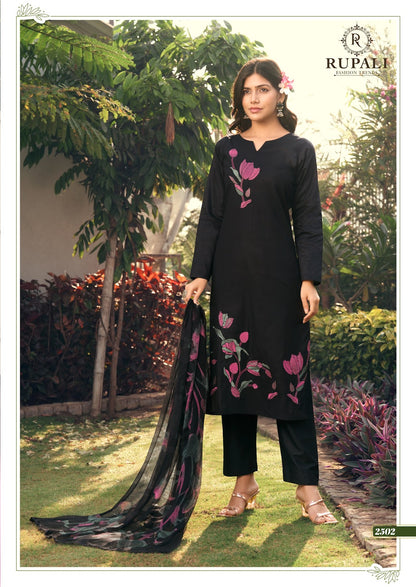 Grache Vol 3 Rupali Jaam Satin Pant Style Suits Wholesaler Gujarat