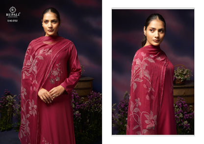 Grache Vol 4 Rupali Jaam Satin Pant Style Suits Supplier Gujarat