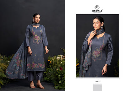 Grache Vol 5 Rupali Jaam Satin Pant Style Suits Wholesaler Ahmedabad
