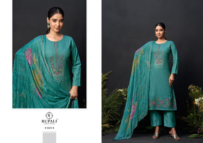 Grache Vol 5 Rupali Jaam Satin Pant Style Suits Wholesaler Ahmedabad