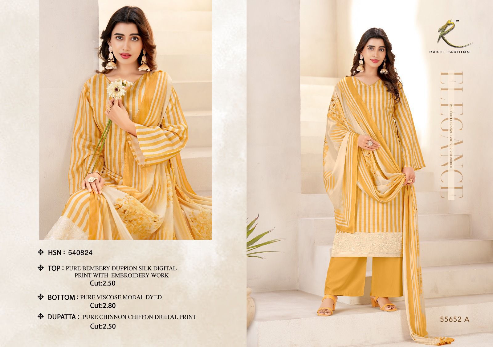 Gracious Colours Rakhi Fashion Bemberg Plazzo Style Suits Wholesale Price