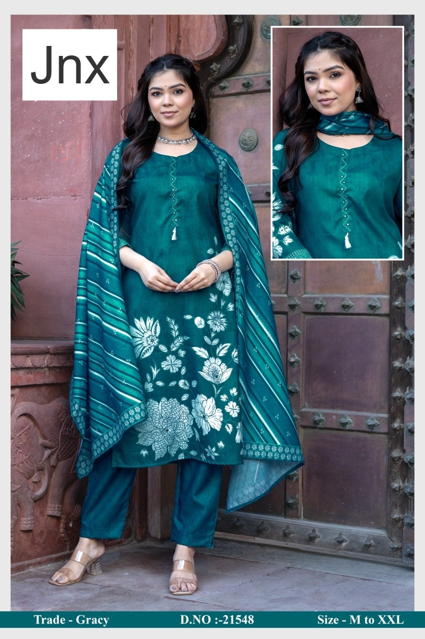 Gracy Jnx Readymade Pant Style Suits Wholesaler Gujarat