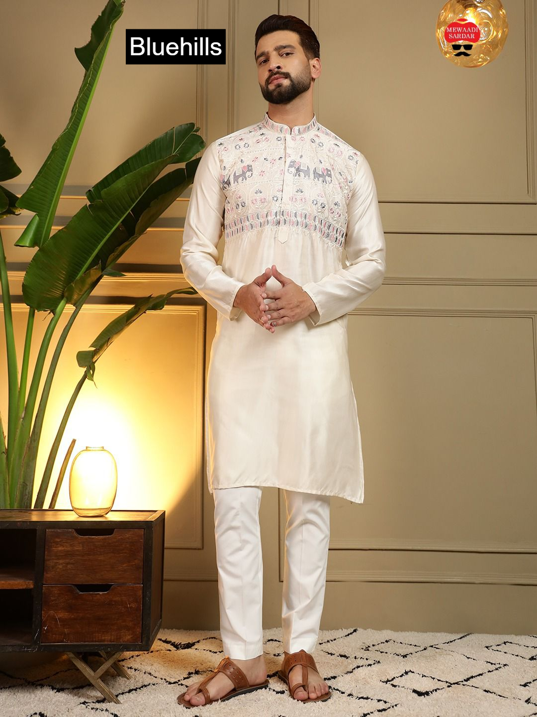 Grand Utsav 2.0 Bluehills Silk Mens Kurta Pajama Manufacturer Ahmedabad